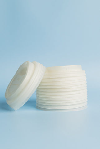 Commercially Compostable PLA Cup Lids