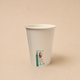 Home Compostable White Cups (no PLA, no PE)
