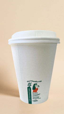 White Home Compostable Cups