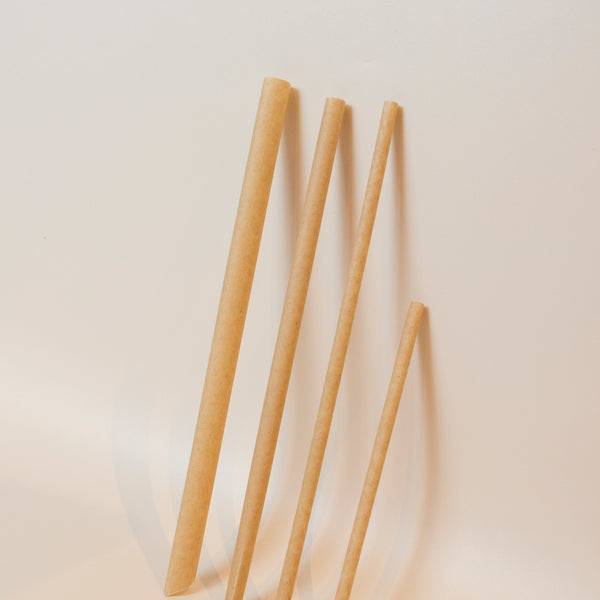 Sugar Cane Straws PLA Free (Home Compostable)