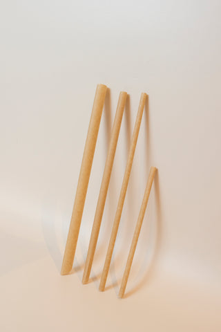 Sugar Cane Straws PLA Free - Long Size (21cm)