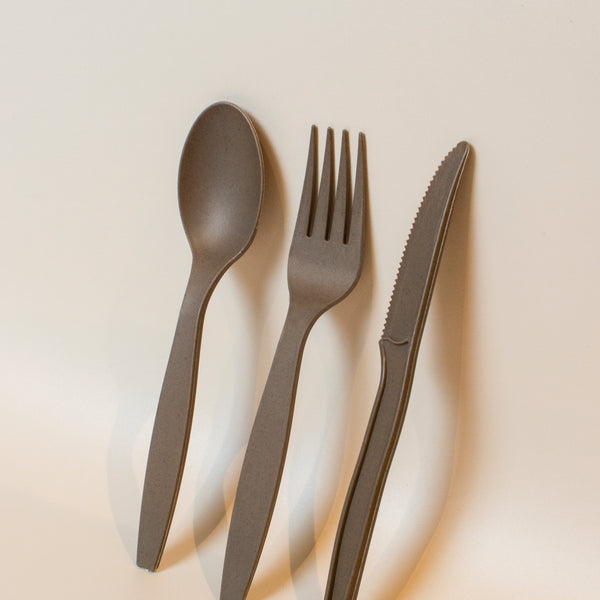 Home Compostable Coffee Cutlery (PLA-Free)